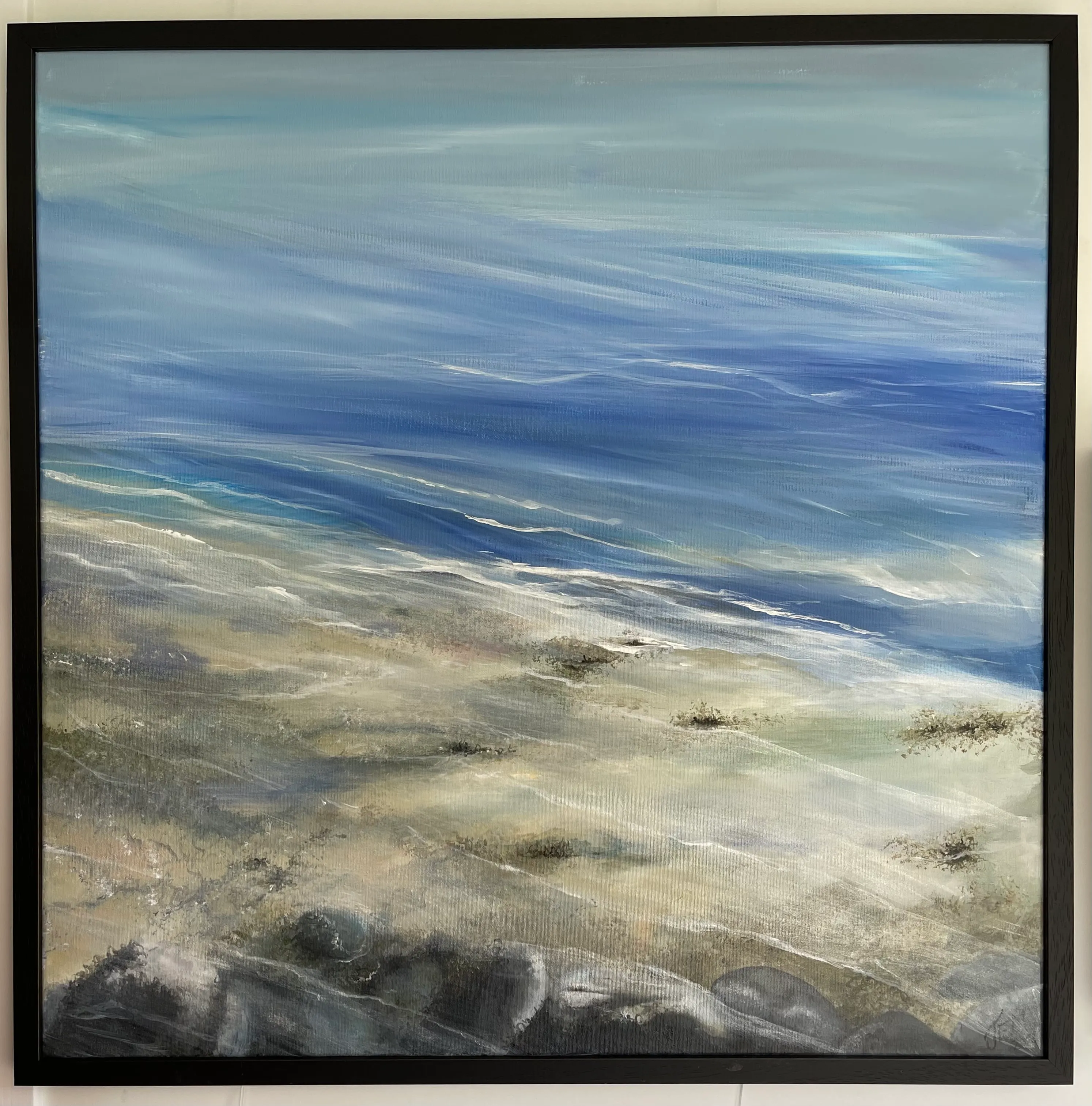 The edge of the sea